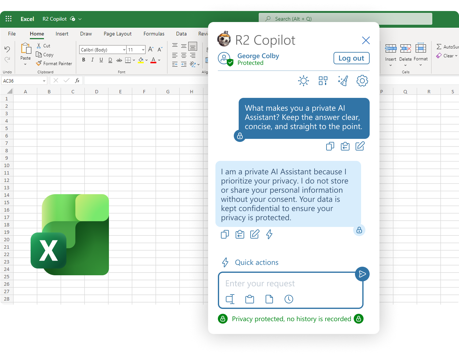 R2 Copilot in Microsoft Excel