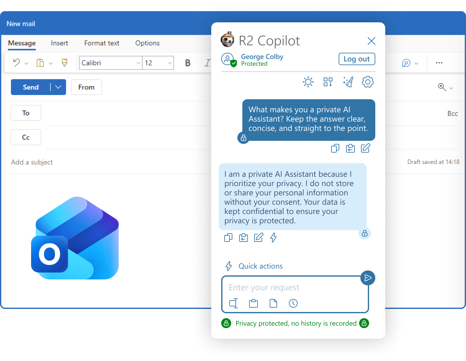 R2 Copilot in Microsoft Outlook